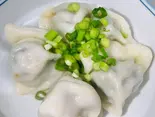 肉ニラ水餃子(やきとん一粋家 お花茶屋店)