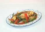 エビのガーリック炒め Prawn Garlic Itame（サハラ狛江）