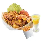チキンケバブセット Chicken Kebab Set（カレーキング港南台店）
