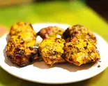 ガーリックケバブ(3個) Garlic Kebab (3 Pieces)（バーラティ）