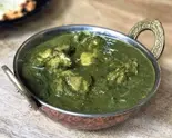 サーグ チキン/マトン/エビ Saag Chicken/Mutton/Shrimp（バーラティ）