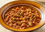 キーマ・チャナダールカリー(プレーンナン1枚つき)Keema chana-dal curry(1 plain naan Incl)（インド・バーラト料理 バーラティ 錦糸町店）