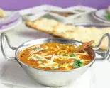ガーリック海老カリー(プレーンナン1枚つき) Garlic Prawn Masala(1 plain naan Incl)（インド・バーラト料理 バーラティ 錦糸町店）