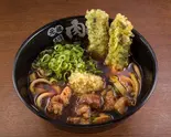 ちくわうどん（元祖肉肉うどんヤクインテン）