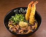 えび天うどん（元祖肉肉うどんヤクインテン）