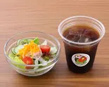 サラダ・ドリンクセット（Care's Cafe ＆ Bar）