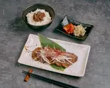 牛タンピリ辛味噌定食（炭火焼き 牛タン いけたん 池袋店）