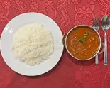 インディアスタイルビーフ カリーライス India style beef curry rice（SAHIL CAFE）