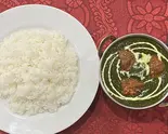 ホウレンソウビーフ カリーライス Horenco beef curry rice（SAHIL CAFE）