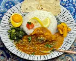 一種盛りカレーライス（ビリヤニアンドモモハウス）