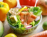 【当店人気No.3】アボカド ＆ スモークサーモン サラダボウル（贅沢スープとたっぷりサラダボウル SOUP ＆ SALAD by INARI GLEAN）