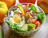 ジューシーロコモコサラダボウル（贅沢スープとたっぷりサラダボウル SOUP ＆ SALAD by INARI GLEAN）