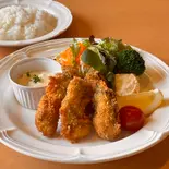 【人気No.2】宮島讚美かきのフライ5個ランチ(平∞ダイニング)