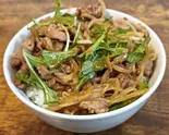 生姜焼き丼（居酒屋ほっと）