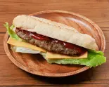 サンドイッチ ハンバーグ（お弁当も絶品！ハルヒのサンドイッチ）