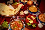 2人分セット/(A) FamilySet C.Curry/KeemaCurry/Nan/Rice（インド・ネパール料理 ロードブッダ 大森店）