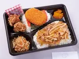 得盛り生姜焼き明太弁当（お弁当屋 じゃぱん亭 白鍬店 Japantei shirakuwaten）
