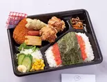 人気No.1のりから明太弁当 Fried Chicken Nori Seaweed and Pollack Roe Bento Box（お弁当屋 じゃぱん亭 白鍬店 Japantei shirakuwaten）