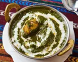 ほうれん草チキンカレー Spinach Chicken Curry(インドネパール料理 ロイヤルキッチン)