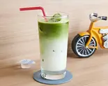 宇治抹茶ラテ（【もちもち黒糖】下高井戸タピオカ専門店|MR.HIPPOCOFFEE）