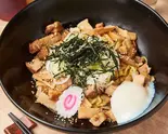 【やみつきトッピング】+油そば各種 並盛（味の天徳 柿生店）