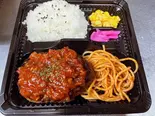 バーベキューソースハンバーグ（ステーキハウス テキサス東伏見店）