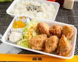ムネからあげ弁当6個入 Fried Chicken Breast Bento Box - 6 Pieces（鶏笑 大東店）