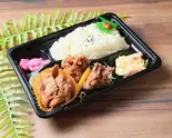 しょうが焼き＆唐揚げ(2個)弁当（優）