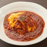 イタリアン産トマトのボロネーゼソースオムライス(HIKARI cafe)