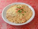 カイジアオムーサップ 豚ひき肉の卵焼き Minced Pork Omelette（タイレストラン アロイ）