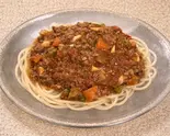 自家製ミートソースパスタ / Meat Sauce Pasta(【特製スパイスカレーと創作パスタ】ラメール)
