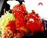 ピリ辛唐揚げ弁当（お食事処 なごみ）