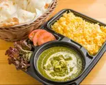 ほうれん草チキン カレーセット Spinach Chicken Curry Set（Masala King Hirai）