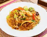エビと春雨の炒め Shrimp ＆ Glass Noodle Stir-Fryผัดวุ้นเส้น（タイ料理ガンエン溝口店 Ganen Mizonokuchi）