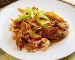 ソフトシェルクラブのカレー炒め Soft Shell Crab Curry Stir-Fry（タイ料理ガンエン溝口店 Ganen Mizonokuchi）