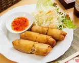 タイ風揚げ春巻き 豚肉と春雨入り Thai Fried Spring Rolls ปอทอด（タイ料理ガンエン溝口店 Ganen Mizonokuchi）