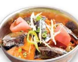 シーフードと茄子カレー SEA FOOD BAIGAN CURRY（インド料理 ニューデリ）