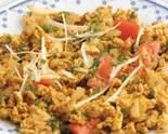 インド風 タマゴとじ EGG BHURJI（インド料理 ニューデリ）