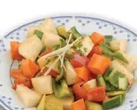 クチュンバル サラダ VEGETABLE KACHUMBAR（インド料理 ニューデリ）