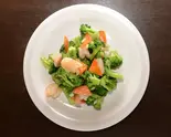 えびとブロッコリー炒め（中華料理しん龍閣）