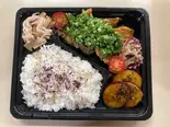 【美活御膳】カレイ唐揚げの香味ねぎかけ弁当（デリバリーレスト広島三篠店）