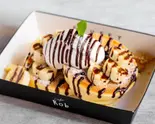 NEW！！チョコバナナパンケーキ（空飛ぶクジラ Caferob 本千葉Honchiba 麻辣湯）