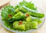 きゅうりにんにく和え（中国料理 栄偉豊）