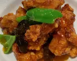 鶏肉の甘酢炒め（中国料理 栄偉豊）