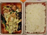 ニラレバ弁当（中国料理 栄偉豊）