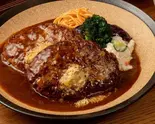 自家製ダブルハンバーグ弁(味噌汁付き)(山本のハンバーグ 心斎橋店)