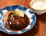自家製ハンバーグ弁(味噌汁付き)(山本のハンバーグ 心斎橋店)
