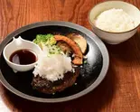 鬼おろしポン酢ダブルハンバーグ弁(味噌汁付き)(山本のハンバーグ 心斎橋店)