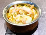 プラウンジャルフレジー Prawn Jalfrezi（Tandoori Indian Restaurant ber）