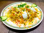 エビビリヤニ Prawn Biryani（Tandoori Indian Restaurant ber）